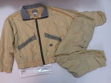 Vtg 90s IXSPA Windbreaker Tracksuit Size Medium Nylon Colorful 80s