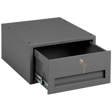 TENNSCO WBD-1 Stackable Drawer,15W x 18D x 8-1/4H,Gray 1PB13