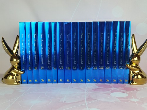 Fate Grand Order FGO Material Volumes I-XⅦ Vol.1-17 Art Book TYPE-MOON Japanese
