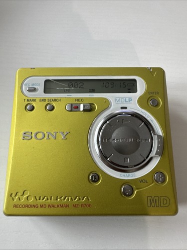 Sony Walkman MZ R700 Gris - Lecteur Cassette MD Avec Tous Ses Accessoires Et Boîte (Occasion)