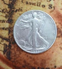 Silver 1937 P  Rare Date Walking Liberty  coin    TP-10705