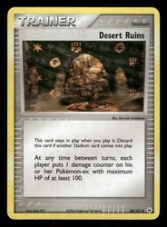 Desert Ruins 88/101 Hidden Legends Reverse Holo