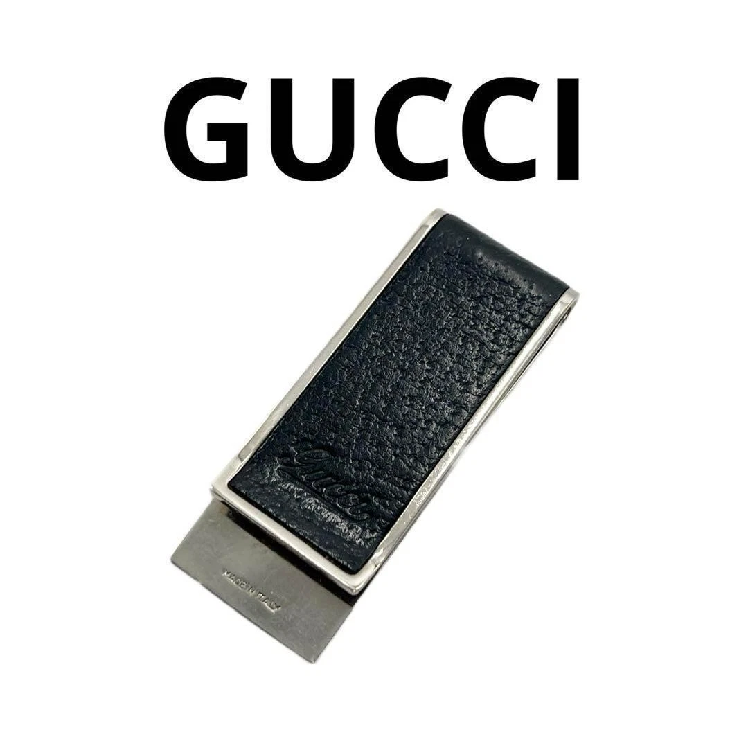 GUCCI マネークリップGロゴ　silver-925 Gucci Silver Money Clip Wallets for Men for sale | eBay