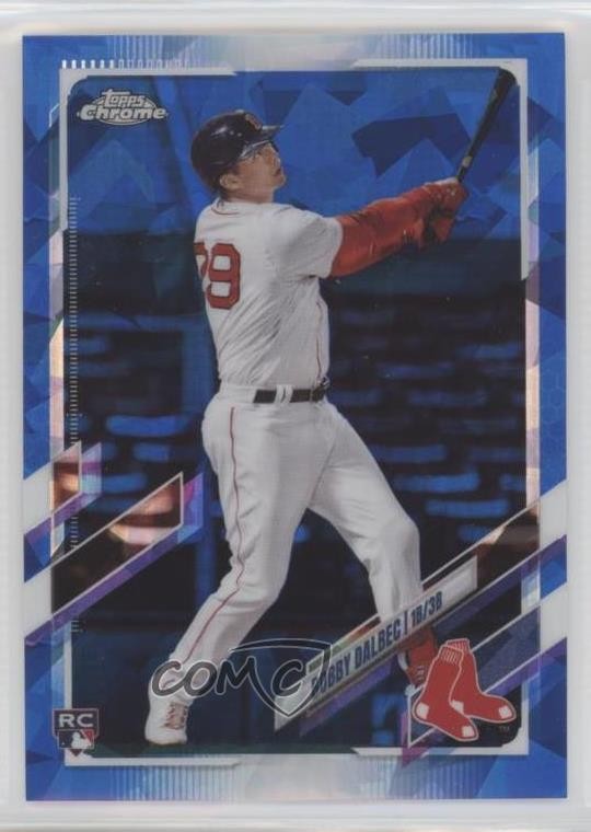 2021 Topps Chrome Sapphire Edition Bobby Dalbec #26 Rookie RC 0c4