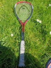 Head Squash Racket Pyramid Power Red & Black