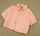 Ken peach short sleeve Shirt Sears #1514 Casual All Stars vtg Mattel 70s