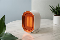 Portable 1200W Electric Heater with Safety Features for Home and Office