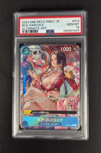 Boa Hancock (Alternate Art) graded PSA 10 for sale on eBay