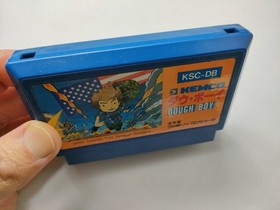 DOUGH BOY Famicom CLEANED & TESTED Works KEMCO OT