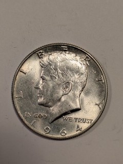 MONETA ARGENTO MEZZO DOLLARO USA