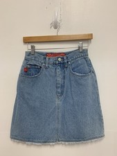 Vintage No Excuses Jeans wear Denim Skirt Size 7/8