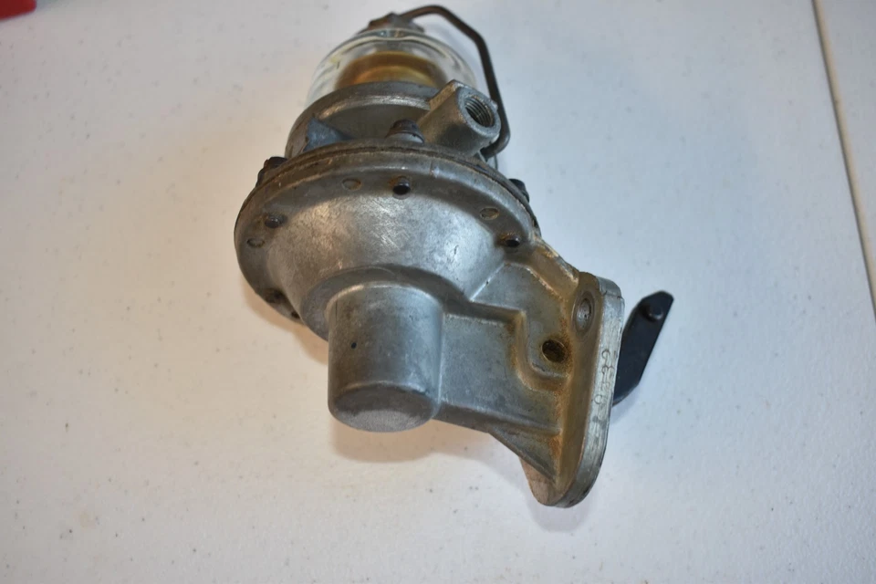 Bomba de combustible mecánica de CA cuenco de sedimentos de vidrio parte # 1523089 estampado 52 Steampunk Foto 3 de 4