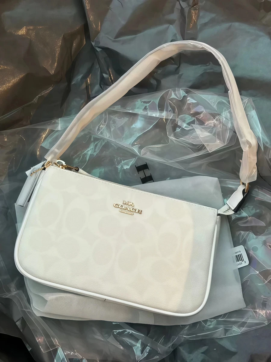 Coach Shoulder Bag White Bags & Handbags for Women for sale | eBay
