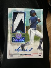 2025 Panini Boys of Summer - Prospect Material Signatures Arjun Nimmala#06/25