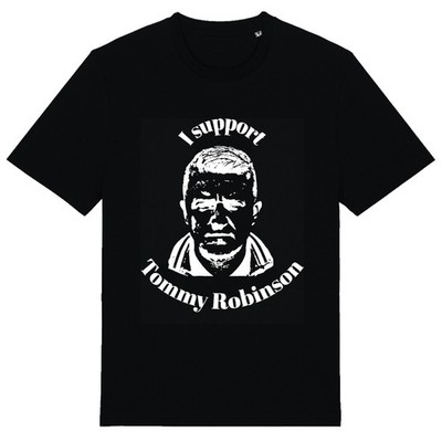 I Support Tommy Robinson Unisex T-Shirt - British Political Prisoner MBGA Justice