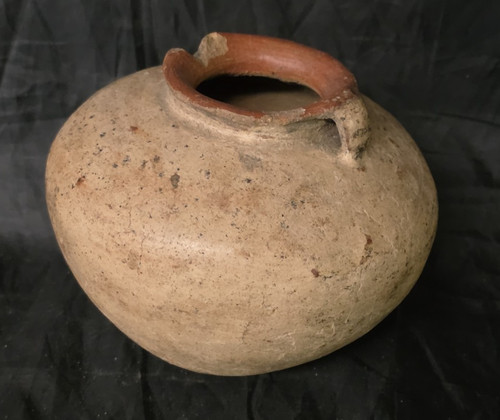 Pre-Columbian  Terracotta  Pottery Jar  200-600 A.D. (REPAIRED)