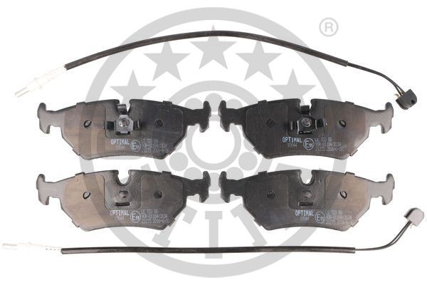 Optimal BP-10044 BremsklöTze, BremsbeläGe Hinten FüR Peugeot 806 (221)-image