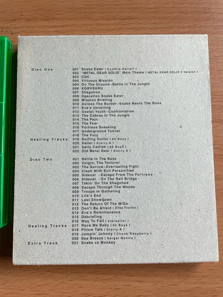 METAL GEAR SOLID 3 ORIGINAL SOUNDTRACK & First Bite from MGS 3 Japan 3 CD’s - Image 3 of 4