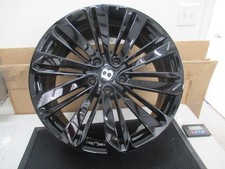 Bentley Continental Gt Gtc Oem Factory 22 Wheels Rims Gloss Black 3sa601025aq