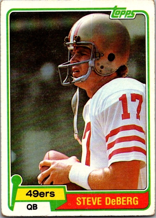 1981 Topps #364 Steve DeBerg