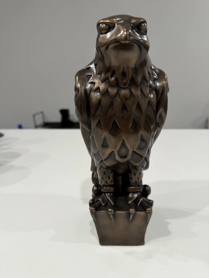 Falcão Maltês - Réplica de estátua de bronze - Tela precisa - Imagem 2 de 4