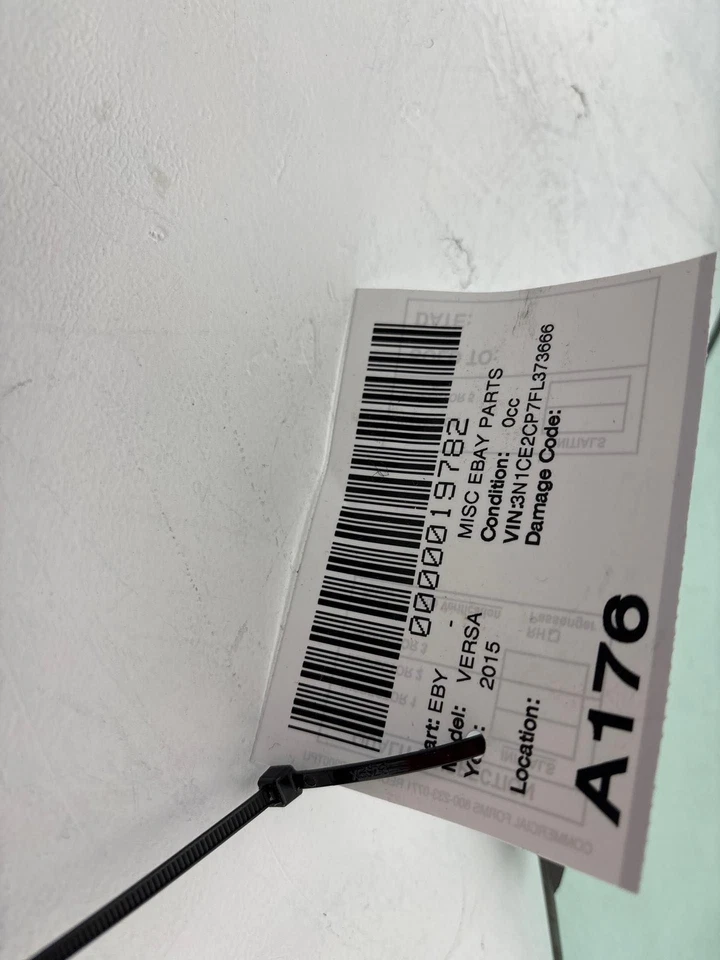 Vidro para janela de porta dianteira direita Nissan Versa Hatchback 14-17 fabricante de equipamento original - Imagem 4 de 4