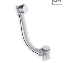 Colonna scarico cromo con erogazione e drenaggio 67,5 Teuco 81808481621