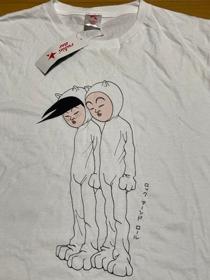 Go! Inanaka Table Tennis Club x rockin'star Rare Collaboration T-Shirt Tag