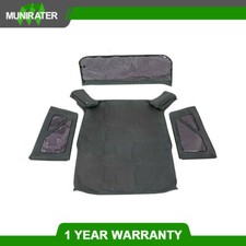 New Soft Top For Jeep Wrangler 2 Door Premium Replacement Tinted Windows 10-2018