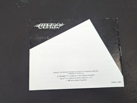 1988 Gyruss Nintendo NES BOX AND MANUAL ONLY