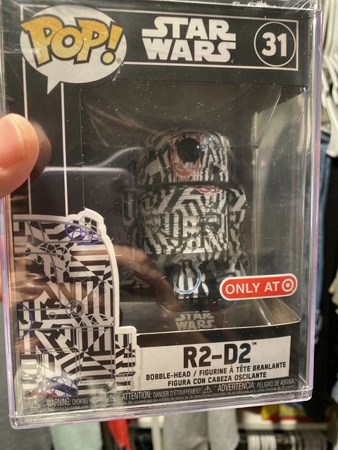 FUNKO POP! STAR WARS 31: FUTURA R2-D2 R2D2 VINYL FIGURE W/ HARD STACK! NEW! LOOK | eBay