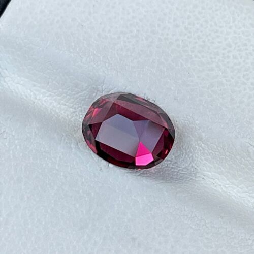 Granato rosa naturale non riscaldato 4,16 ct taglio ovale Sri Lanka pietra preziosa sciolta - Foto 5 di 8