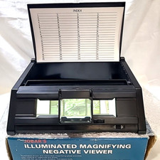Jobar's Illuminated Magnifying Negative Viewer New open box