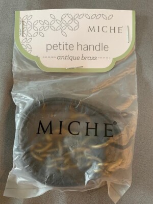 Miche Petite Handle Black Antique Brass NIB