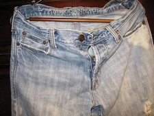 American Eagle Men's Size 33x30 Original Boot Jeans Distressed