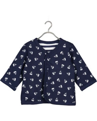 blue seven New born Wendejacke Jacke Sweatjacke GR. 62 NEU Segelboote Streifen