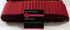 jelly roll Burgundy Solid Half Pack , Twenty 20 2.5 inch strips