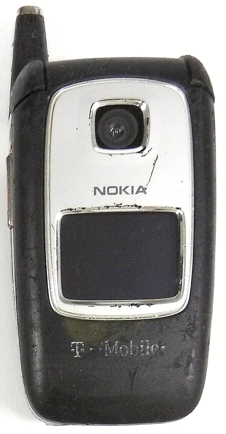 Nokia 6103 / 6103b - Black and Silver ( T-Mobile ) Very Rare