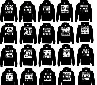 Dog Lives Matter Bullterrier Mops Corgi Collie Gernan Schäferpudel Windhund