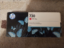 2023 Genuine HP 730 Magenta 300ml Cartridge P2V69A DesignJet T1600 T1700 T2600