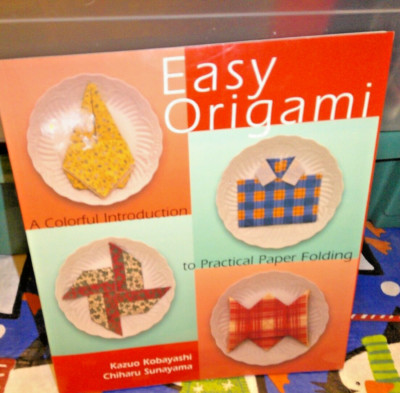 Easy Origami: A Colorful Introduction to Practical Paper Folding FREE SHIPPING