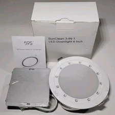 59S Sunclean Recessed lighting 3-in-1 LED Downlight 4 inch