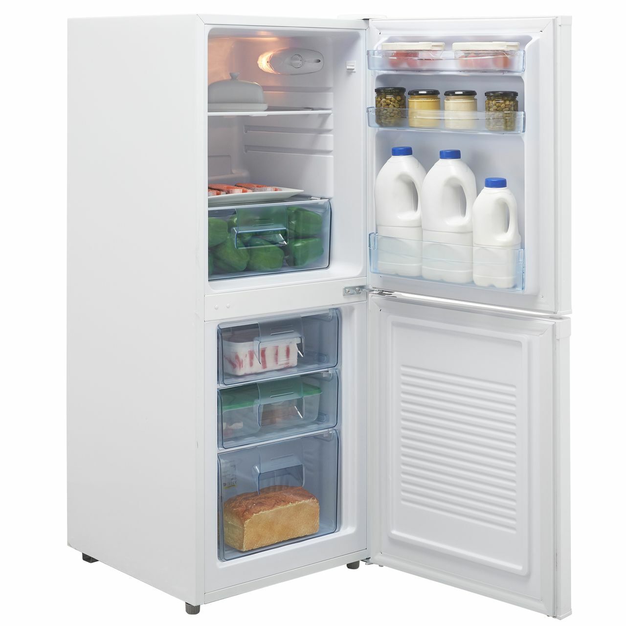 Amica FK1964 F 50cm Free Standing Fridge Freezer 50/50 Standard White