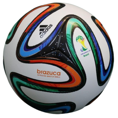 レア　adidas Brazuca 2014 FIFA WORLD CUP Adidas Brazuca 2014 FIFA World Cup Official Match Ball Brazil Size