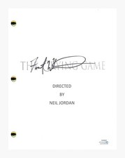 Forest Whitaker Signed Autographed The Crying Game Script Screenplay ACOA COA