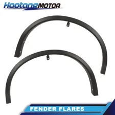 Fit For 2014-2018 2020 Nissan Rogue Front Fender Flares LH+RH Black Plastic 2PCS