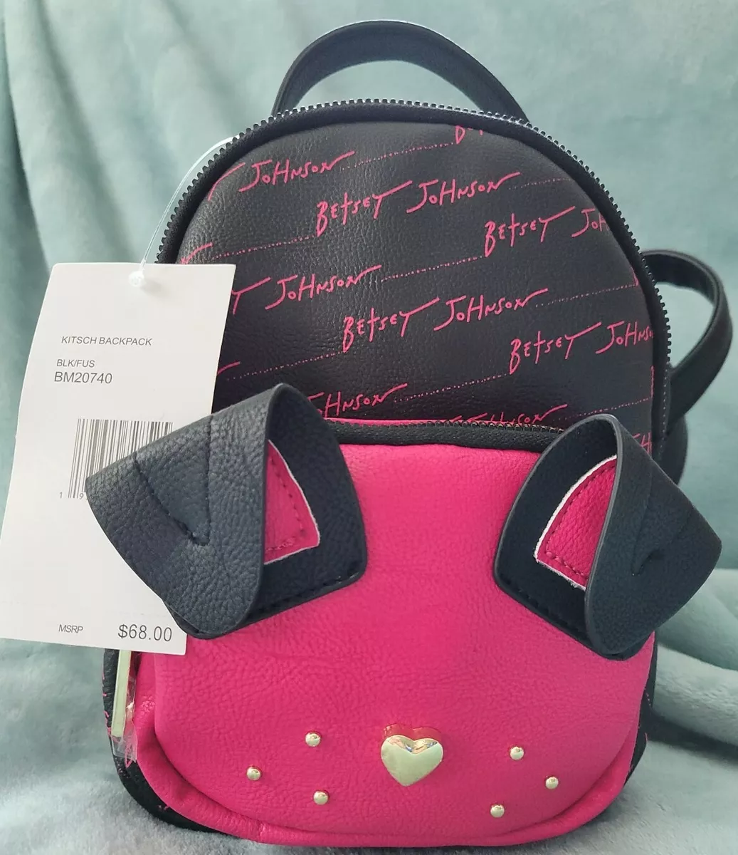 Mini backpack hot sale betsey johnson