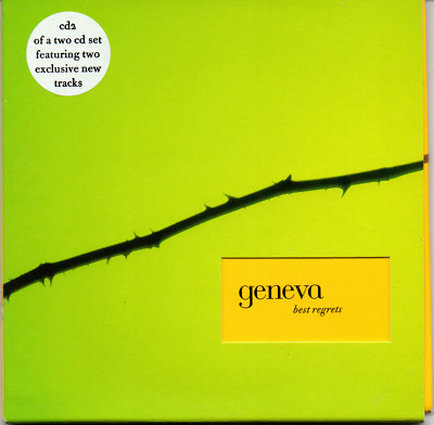 GENEVA -Best Regrets CD2- 3 track CD Single Nude Records