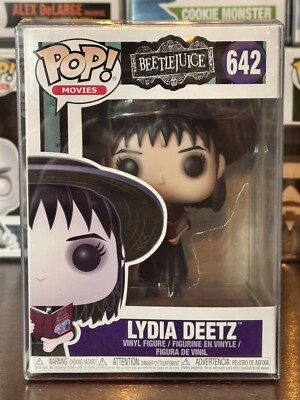 Funko Pop Figur Horror Beetlejuice Lydia Deetz 642 Vaulted Mit Protektor