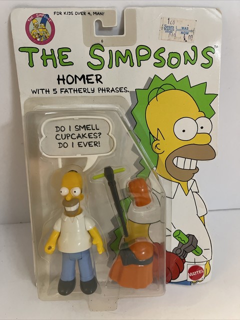 Mattel The Simpsons 1990 Homer Simpson 